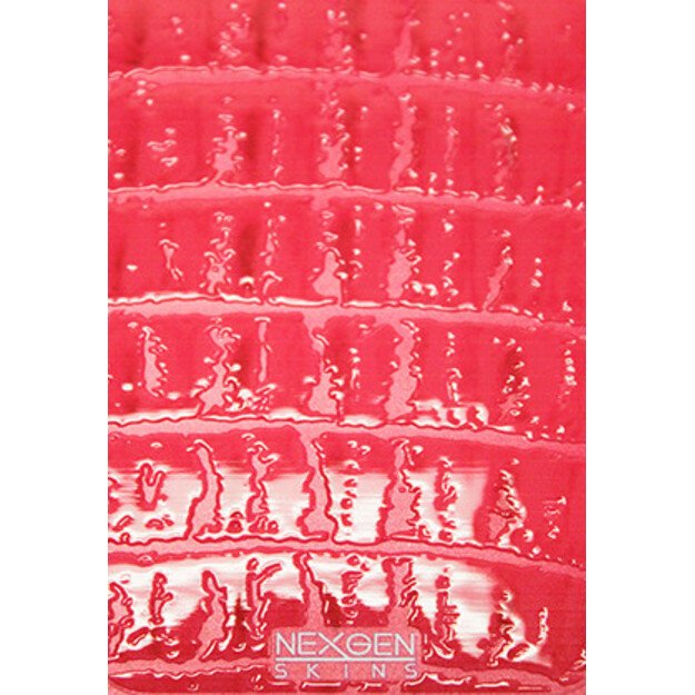Nexgen Skins su 3D efektu, skirtu iPhone 5/5s/SE (Alligator Fuchsia 3D) 3