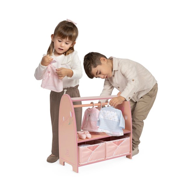 DeCuevas 55874 Medinis drabužių pakabukas 4