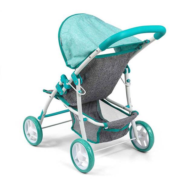 Milly Mally Natalie Prestige Mint sportinis vežimėlis lėlėms
