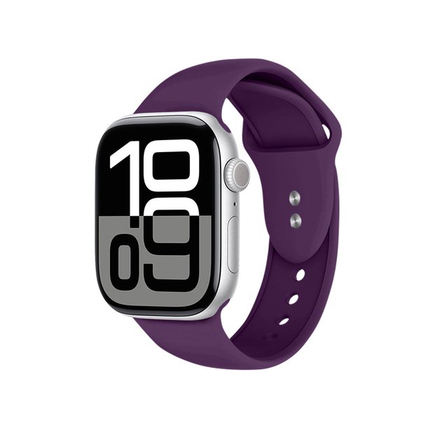 Crong Liquid – dirželis, skirtas Apple Watch 38/40/41/42 mm (slyva)