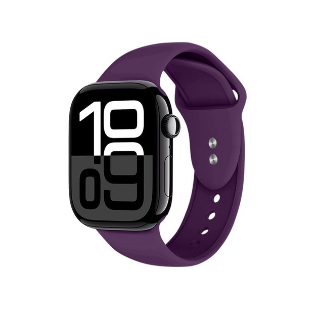 Crong Liquid – dirželis, skirtas Apple Watch 38/40/41/42 mm (slyva)