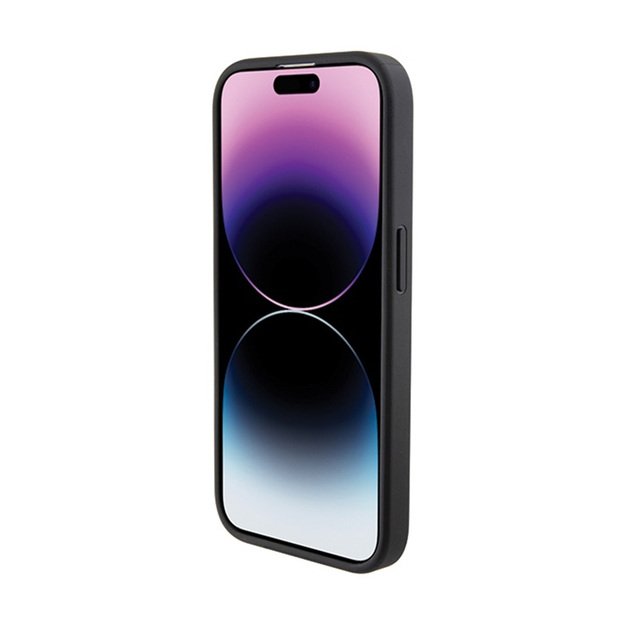BMW Quilted Tricolor – dėklas, skirtas iPhone 15 Pro Max (juodas)