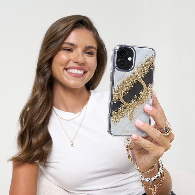 Case-Mate Karat MagSafe – dėklas, skirtas iPhone 16 Plus (granitas) 20