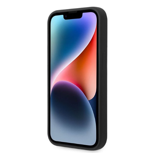 Karl Lagerfeld Silicone NFT Ikonik MagSafe – dėklas, skirtas iPhone 14 Pro (juodas) 5