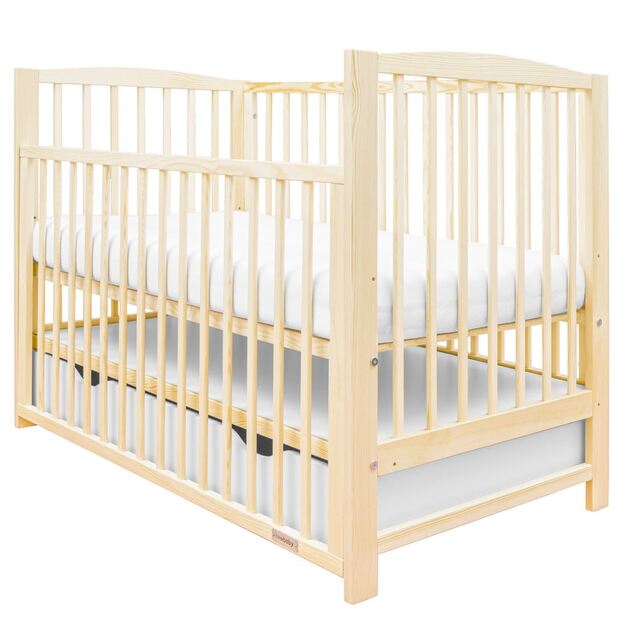 Nauja Baby LILLY lovelė su stalčiumi ir stalčiumi natural