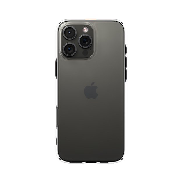 „Spigen Ultra Hybrid“ – dėklas, skirtas „iPhone 16 Pro Max“ (skaidrus)