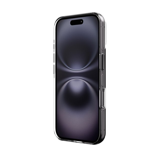 Crong Clear MAG Pro – dėklas iPhone 16 MagSafe (juodas) 6