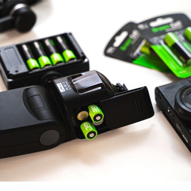 Green Cell – 2x AA HR6 2600mAh įkraunamos baterijos