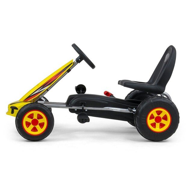 Vaikiškas kartingas Milly Mally Viper raudonas