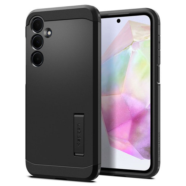 Spigen Tough Armor – dėklas, skirtas Samsung Galaxy A35 5G (juodas) 1