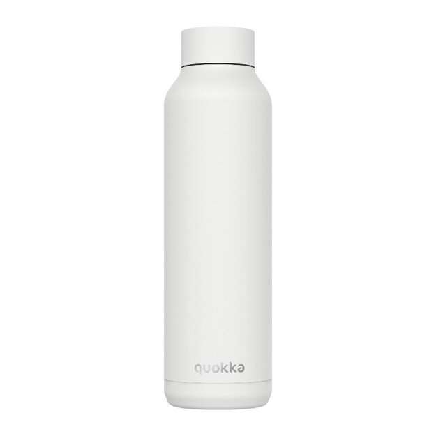 Quokka Solid – nerūdijančio plieno termo butelis 630 ml (baltas) 9