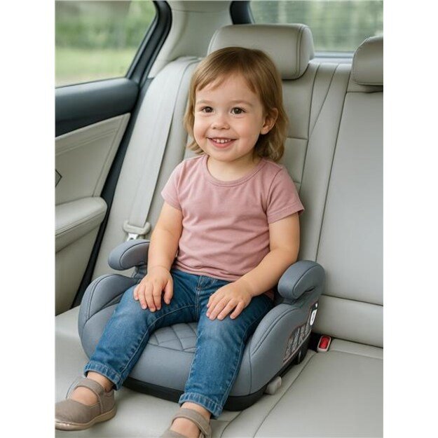 Automobilinė kėdutė BABY MIX HERO Plus ISOFIX I-SIZE pilka 1
