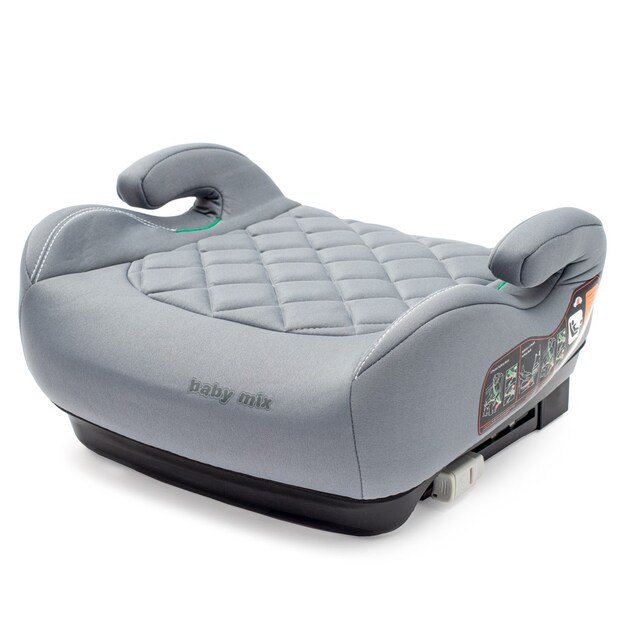 Automobilinė kėdutė BABY MIX HERO Plus ISOFIX I-SIZE pilka
