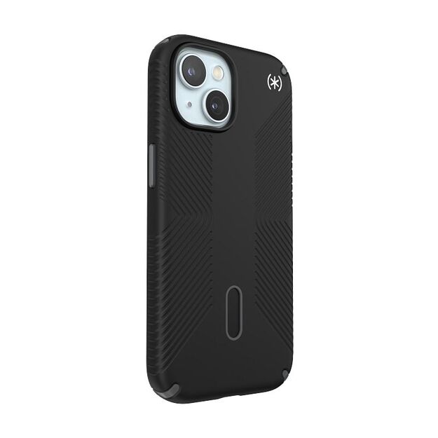 Speck Presidio2 Grip ClickLock & MagSafe – dėklas iPhone 16e / iPhone 15 / iPhone 14 / iPhone 13 (juodas)