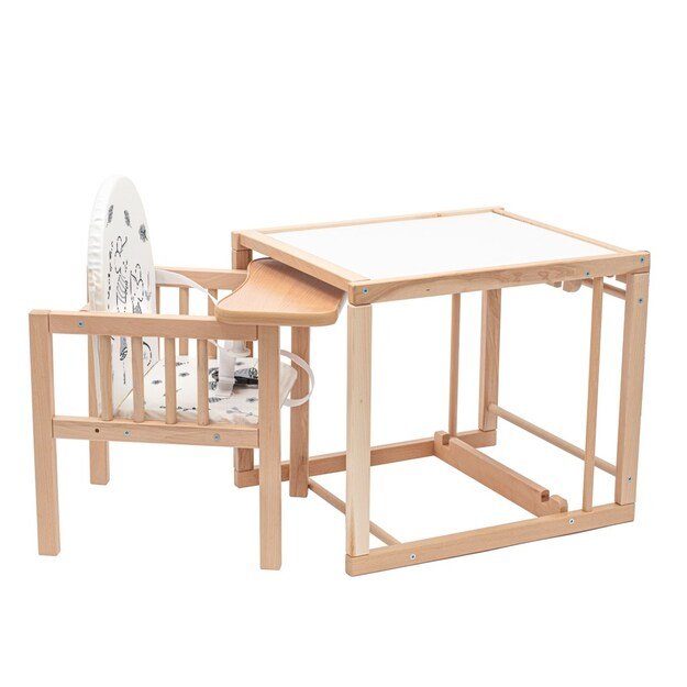 Medinė maitinimo kėdutė „New Baby Jerry“