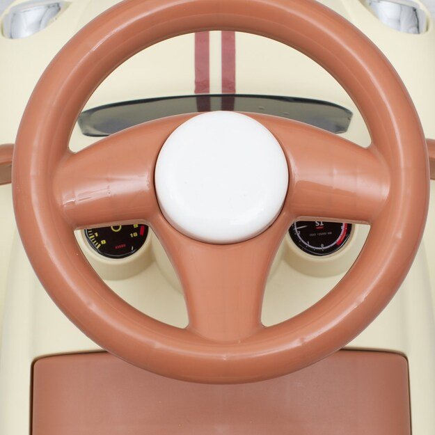 Baby Mix Baby Kiddo Cruiser važiuojamasis automobilis, smėlio spalvos
