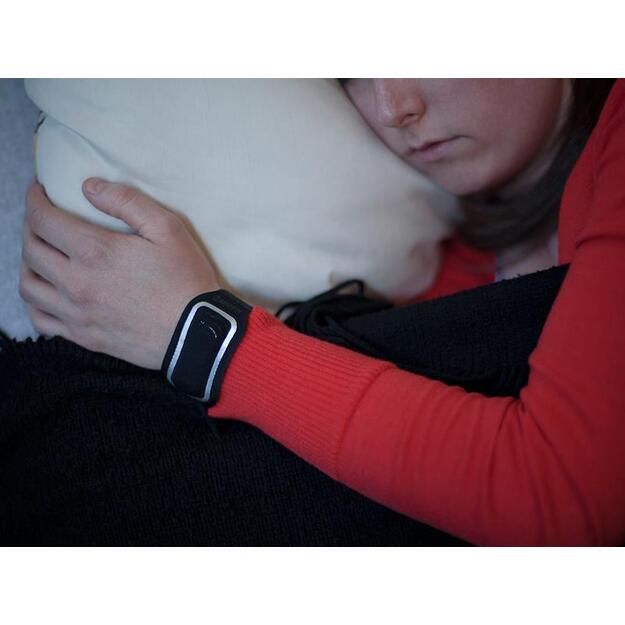 „Griffin Sleep Sport Band“ apyrankė, skirta „Fitbit“, „Misfit“ ir „Sony SmartBand“ (juoda) 10