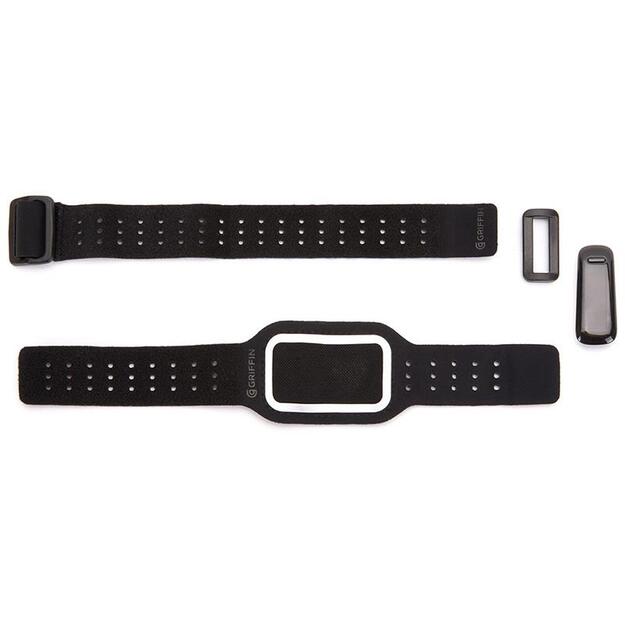 „Griffin Sleep Sport Band“ apyrankė, skirta „Fitbit“, „Misfit“ ir „Sony SmartBand“ (juoda)