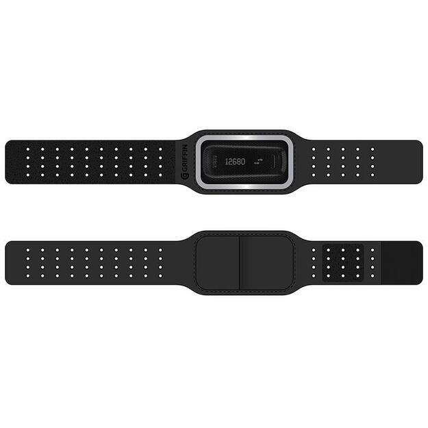 „Griffin Sleep Sport Band“ apyrankė, skirta „Fitbit“, „Misfit“ ir „Sony SmartBand“ (juoda)