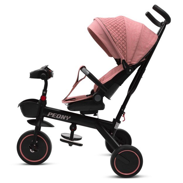 ANTROS KOKYBĖS „Baby Mix Peony EVA Pink“ vaikiškas triratukas