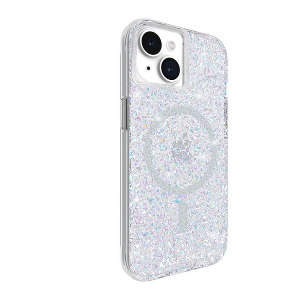 „Case-Mate Twinkle MagSafe“ – dėklas, skirtas „iPhone 15“ / „iPhone 14“ / „iPhone 13“ (disko spalvos)