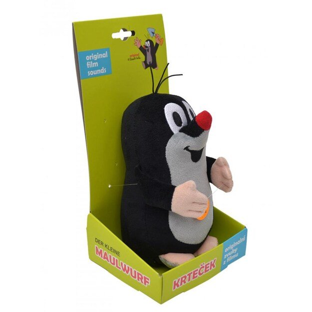 Kalbantis pliušinis žaislas Kurmis 15 cm