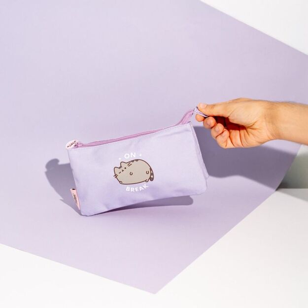 Pusheen - 3 skyrių pieštukų dėklas iš „Moments“ kolekcijos 14