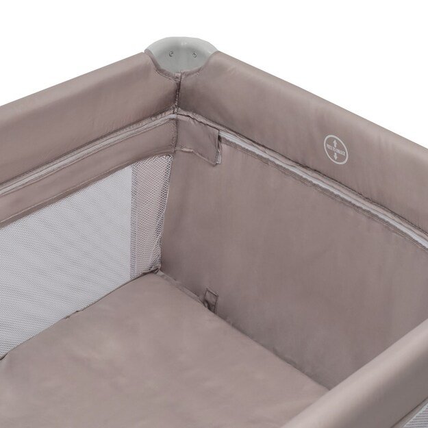 „Baby Mix Lift“ kelioninė lovelė su pakabinama lova, smėlio spalvos 1