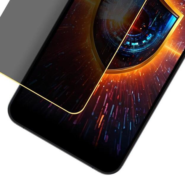 3mk Silky Matt Privacy - matinė privatumo plėvelė, skirta „Samsung Galaxy S25“ 9