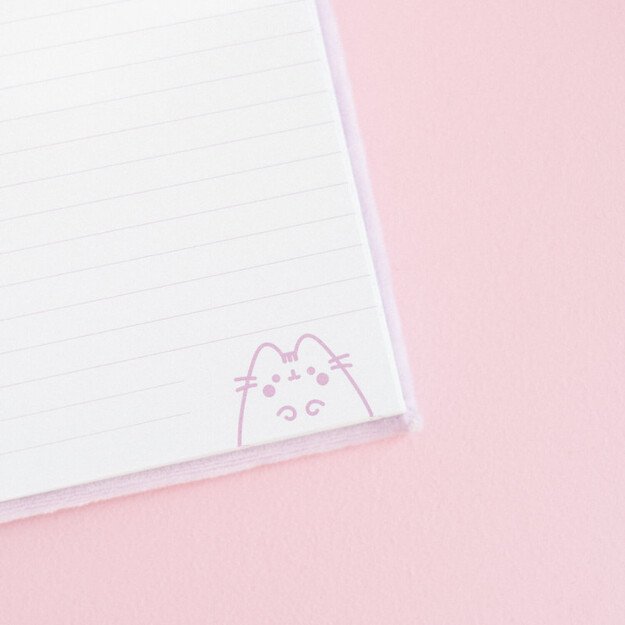 Pusheen - pliušinis užrašų knygelė / bloknotas A5 iš „Moments“ kolekcijos 3
