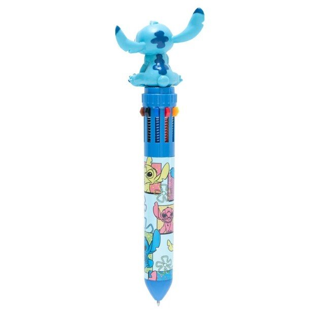 „Disney Stitch“ – 10 spalvų mechaninis rašiklis su 3D figūrėle 6