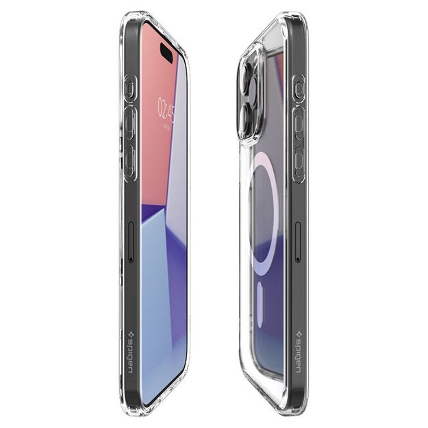 „Spigen Ultra Hybrid MagSafe“ dėklas, skirtas „iPhone 15 Pro“ (baltas) 8