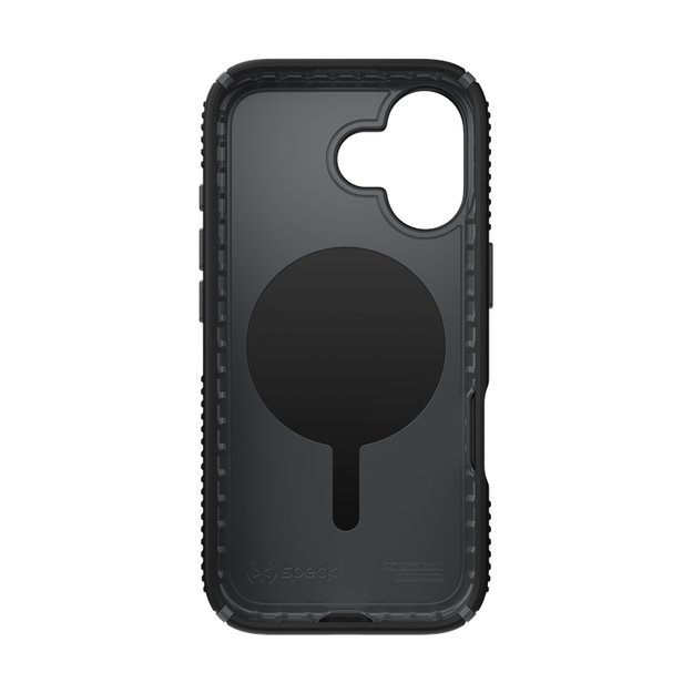 „Speck Presidio2 Grip MagSafe“ dėklas, skirtas „iPhone 17“ (juodas / pilkas / baltas) 3