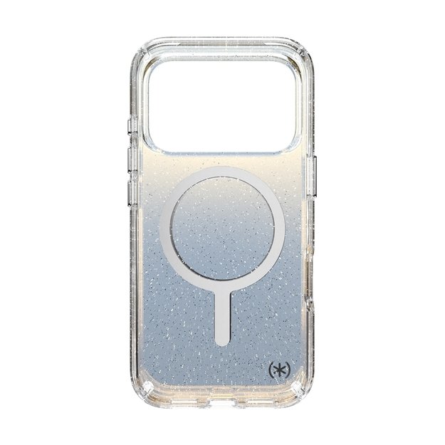 „Speck Presidio Lux MagSafe“ dėklas, skirtas „iPhone 17 Pro“ (hiperveidro blizgesio / metalinio sidabro spalvos) 7