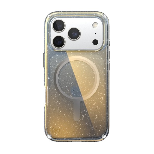 „Speck Presidio Lux MagSafe“ dėklas, skirtas „iPhone 17 Pro“ (hiperveidro blizgesio / metalinio sidabro spalvos) 12