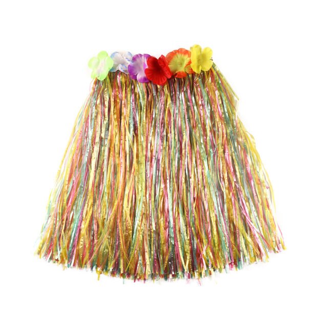 Vaikiškas sijonas „Havajai“, spalvotas, 45 cm 4