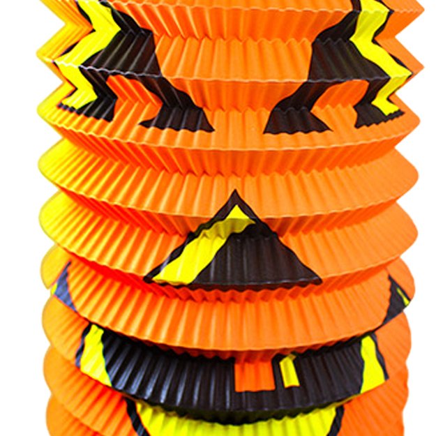 Helovino žibintas 15 cm su pagaliuku 40 cm 3