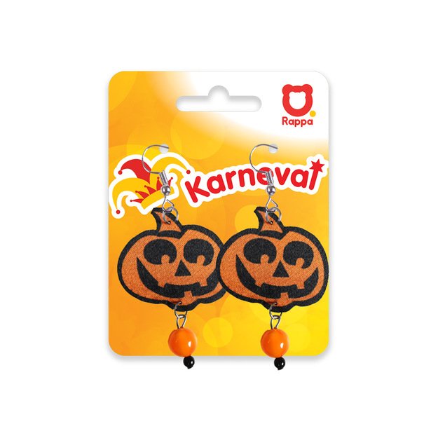 auskarai su Helovino moliūgais 2