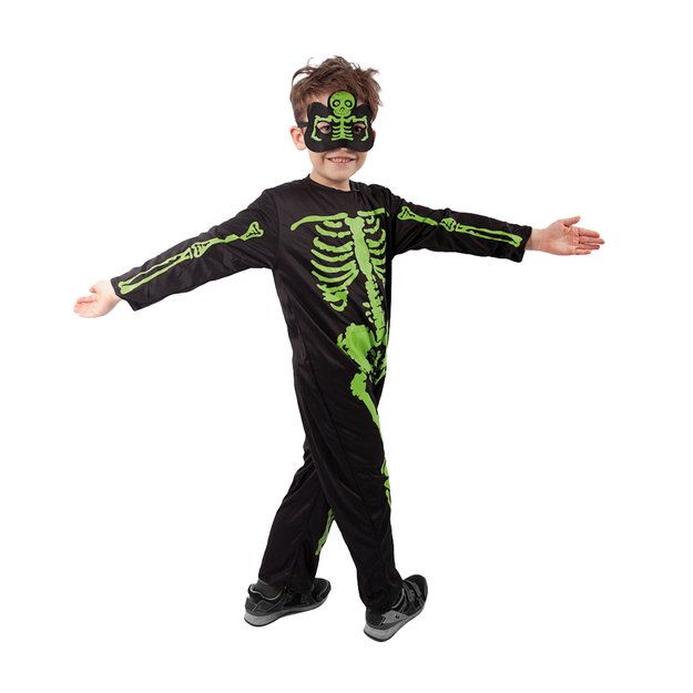 Children costume - NEON skeleton (M) 2