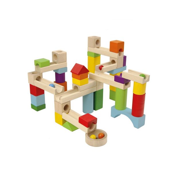 the wooden ball track 1