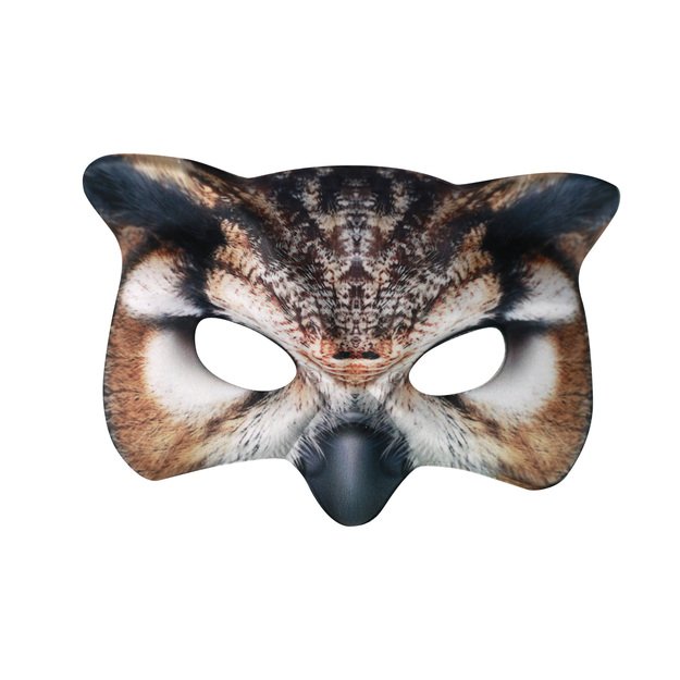 Owl textile mask 3