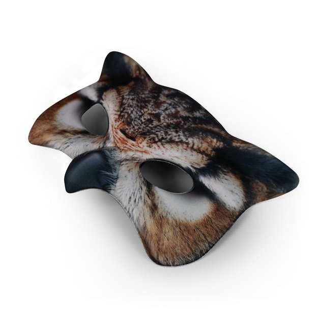Owl textile mask 1