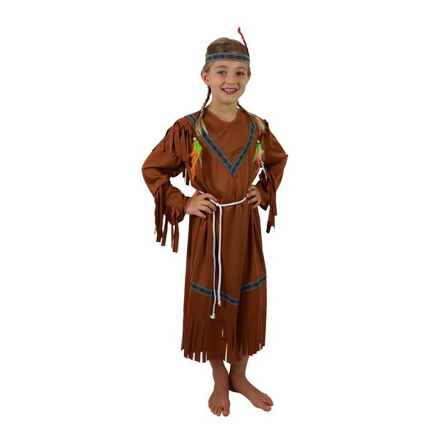 Children costume - indian girl (M) 3