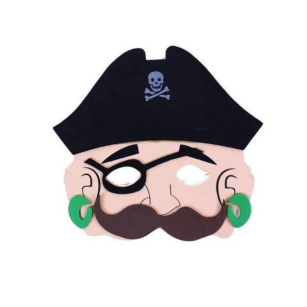 Pirate mask for adults 2 pcs 1