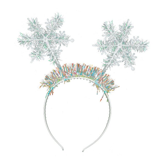 Children snowflakes headband 1