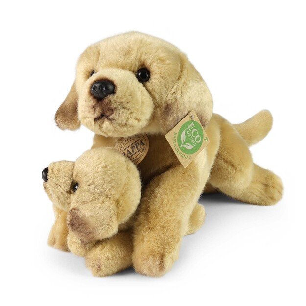 Plush Labrador with pup 25cm ECO-FRIENDLY 2