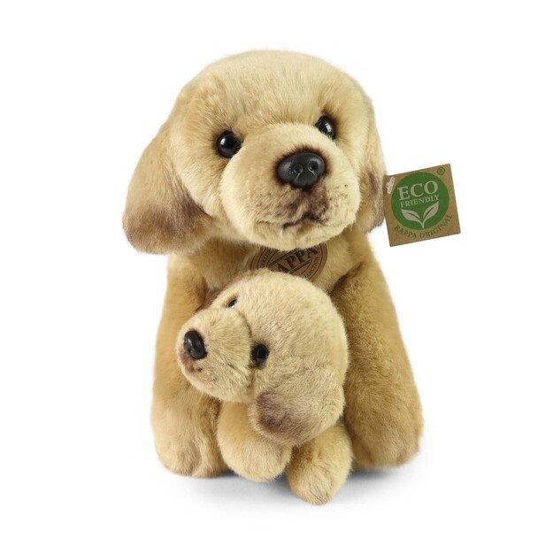 Plush Labrador with pup 25cm ECO-FRIENDLY 1