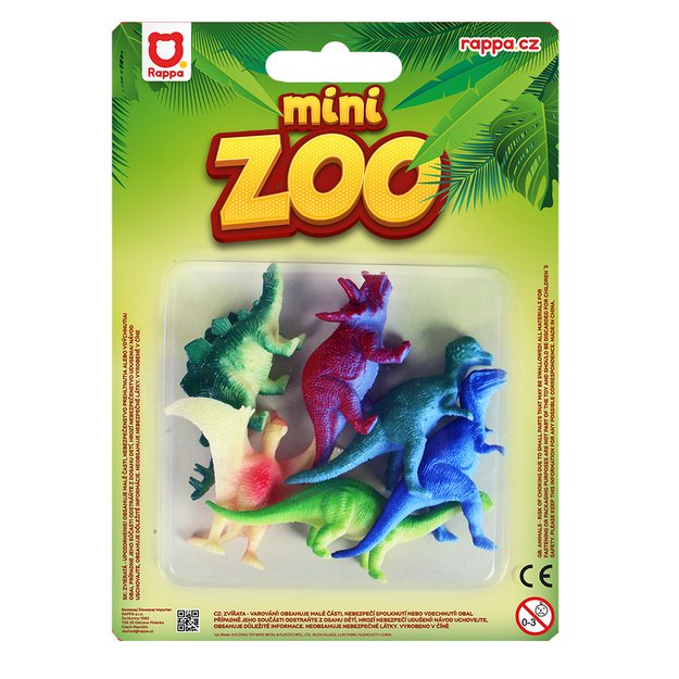 Dinosaur 6 pcs on a blister 2