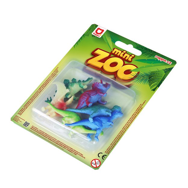 Dinosaur 6 pcs on a blister 3