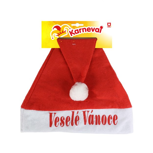 Christmas hat with printing for adults 2